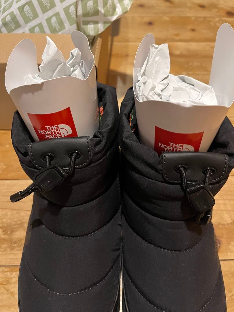 年末セール！　THE NORTH FACE ブラック スノーブーツ