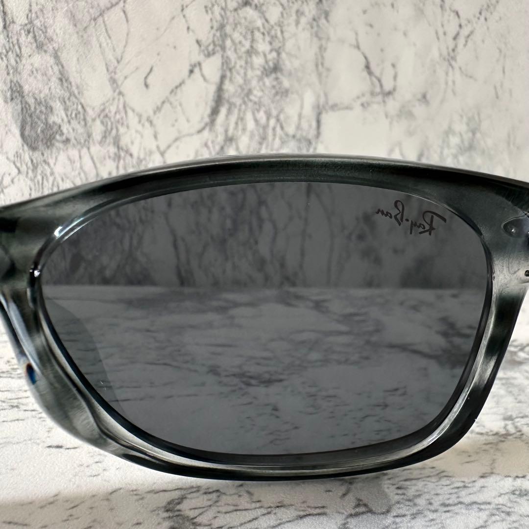 美品 RayBan RB2132-F NEW WAYFARER マーブル