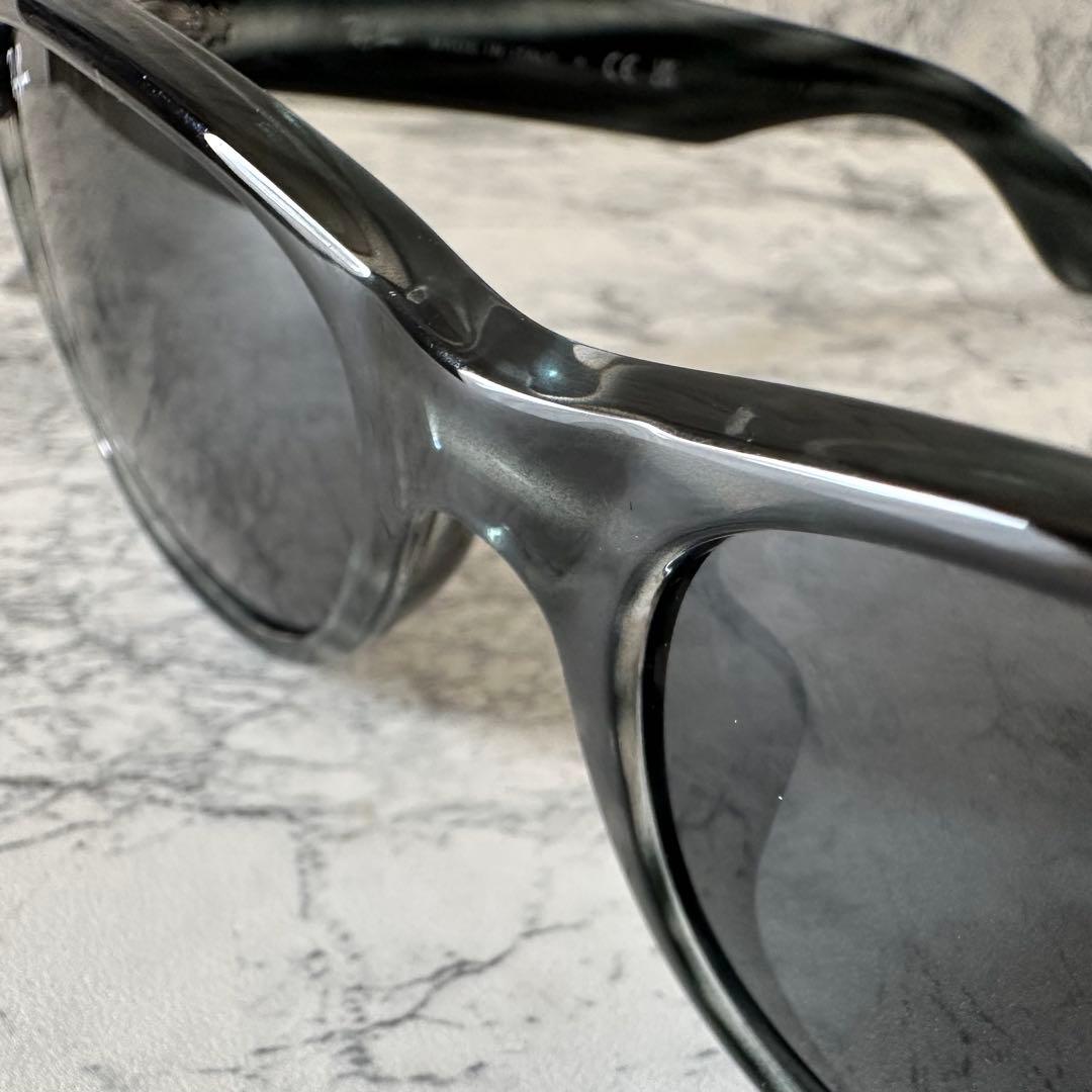 美品 RayBan RB2132-F NEW WAYFARER マーブル