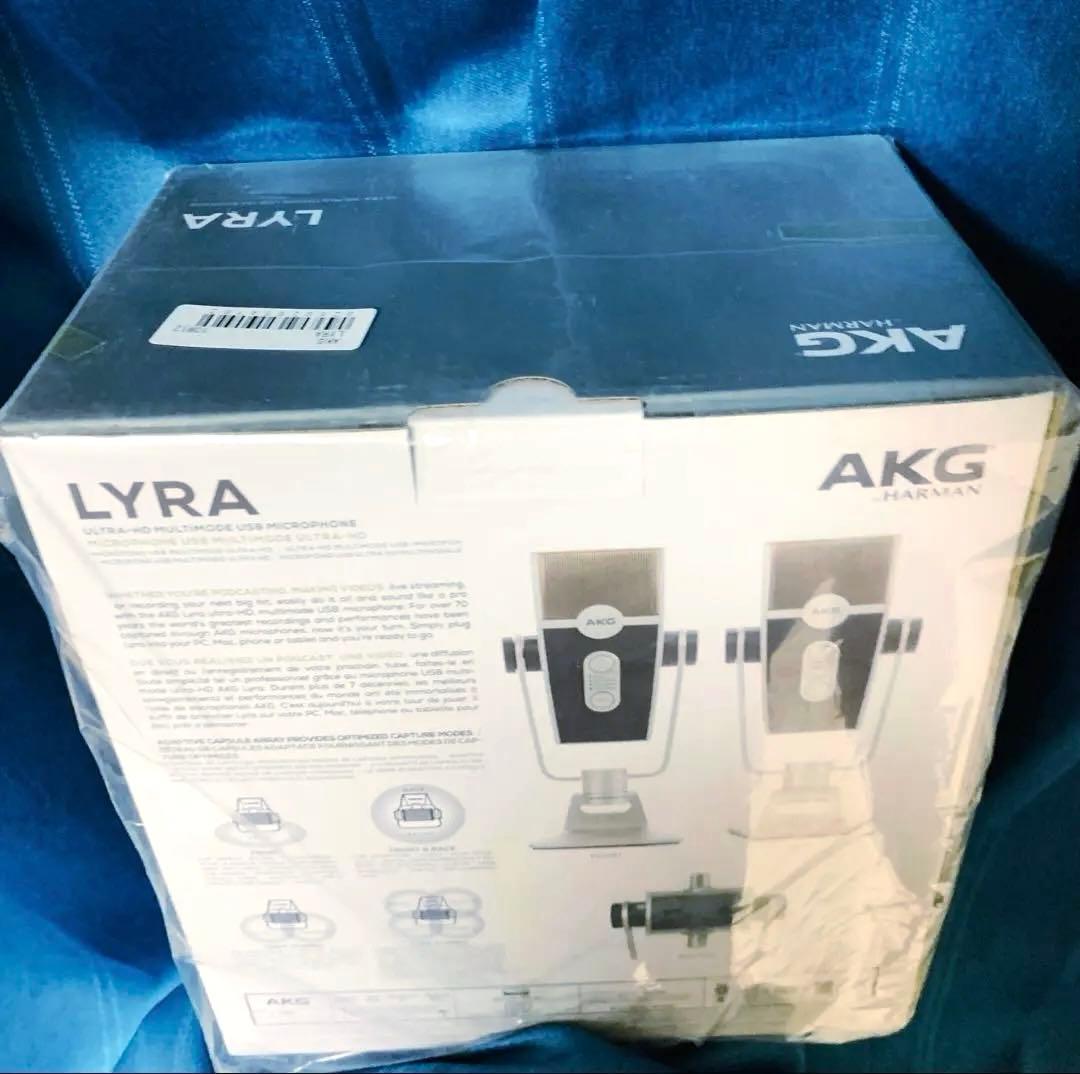 【新品・未開封品】AKG（アーカーゲー） LYRA USBコンデンサーマイク