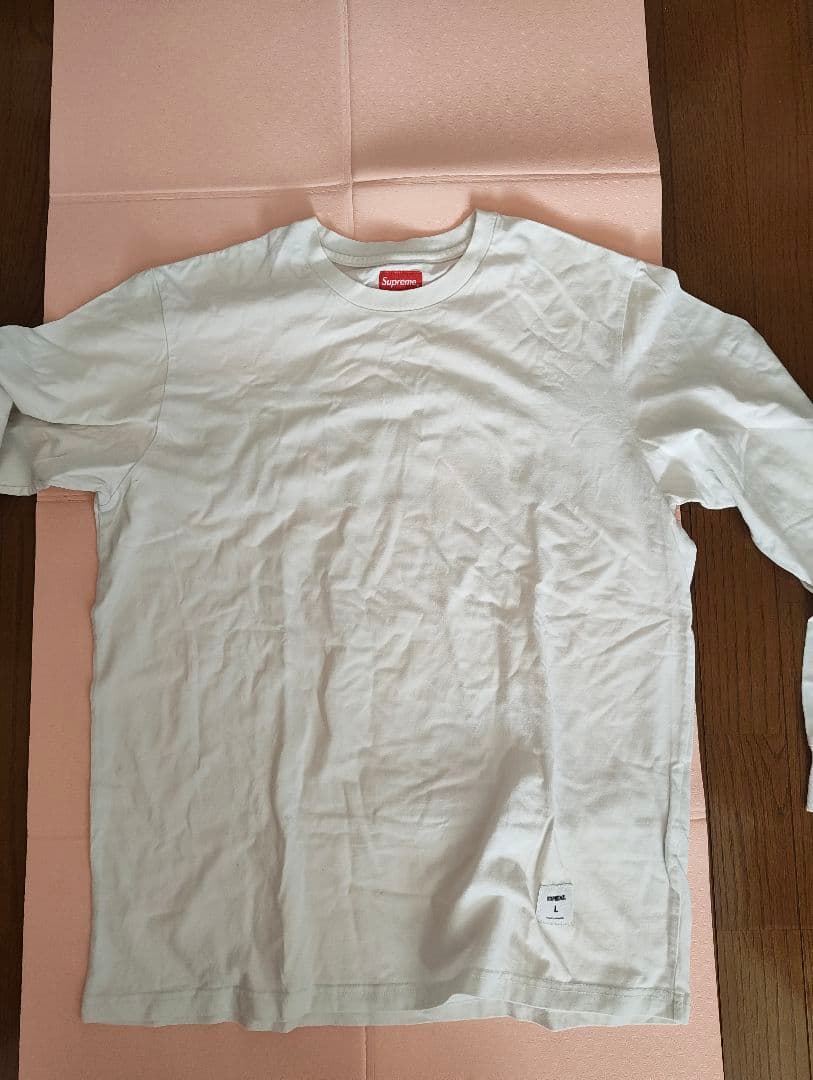 い*た様 Supreme 長袖Tシャツ ホワイト L