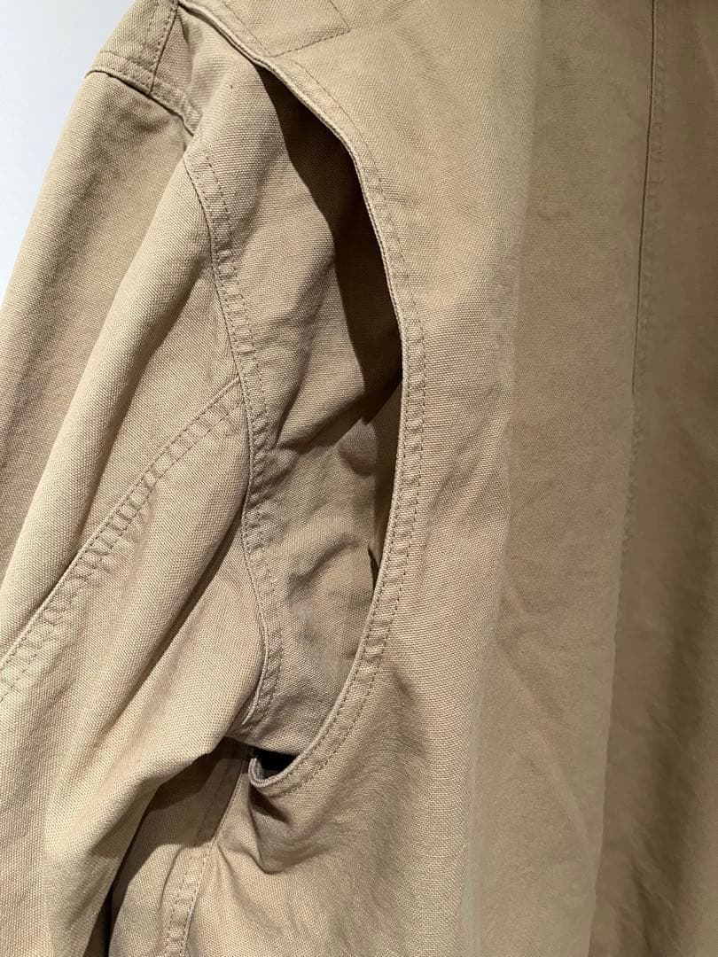 90s LANDS’ END ハンティングジャケット コーデュロイ襟　状態良好