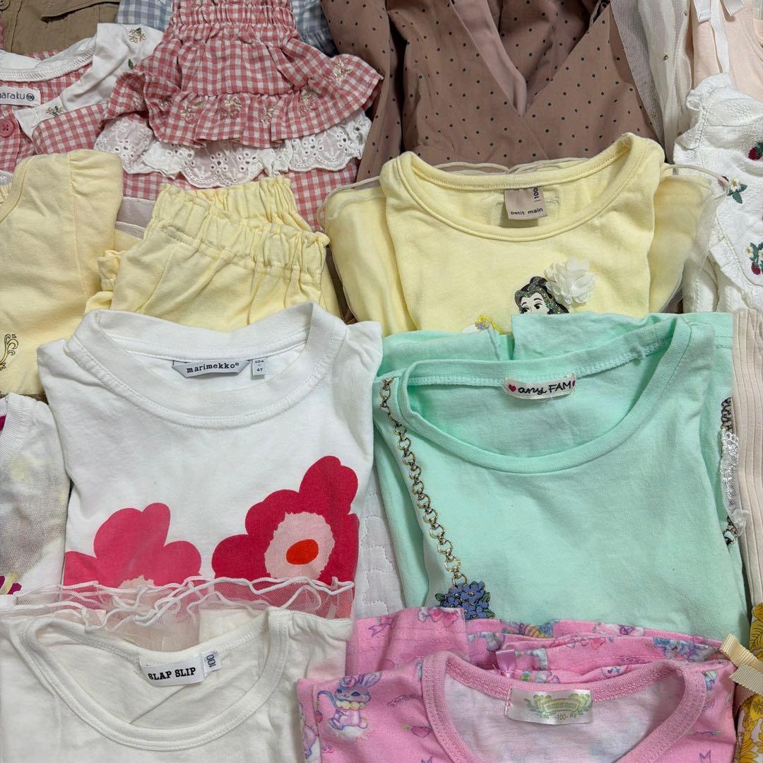 m*i様 子供靴　女の子服　春夏　まとめ売り　100センチ　50点