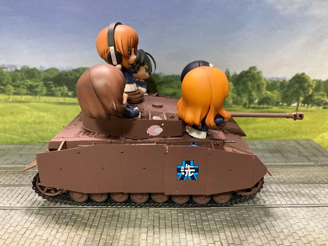は*I様 【大幅値下げ】ドイツ軍IV号戦車D型改ガールズ&パンツァーあんこうチー