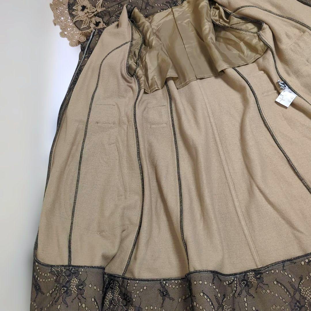 新品✨びーどろぽえむ ロング コート M L ZIN KATO ジンカトウ