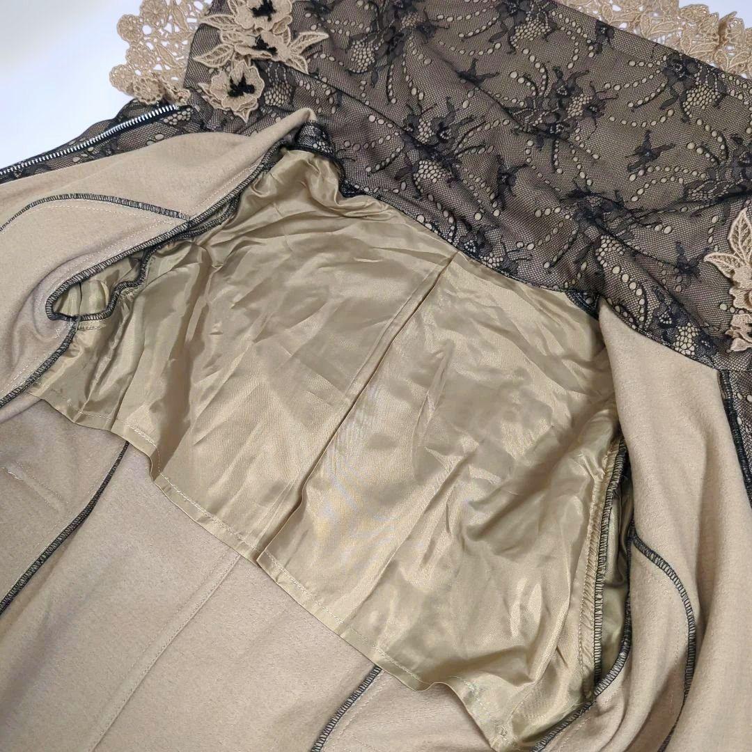 新品✨びーどろぽえむ ロング コート M L ZIN KATO ジンカトウ