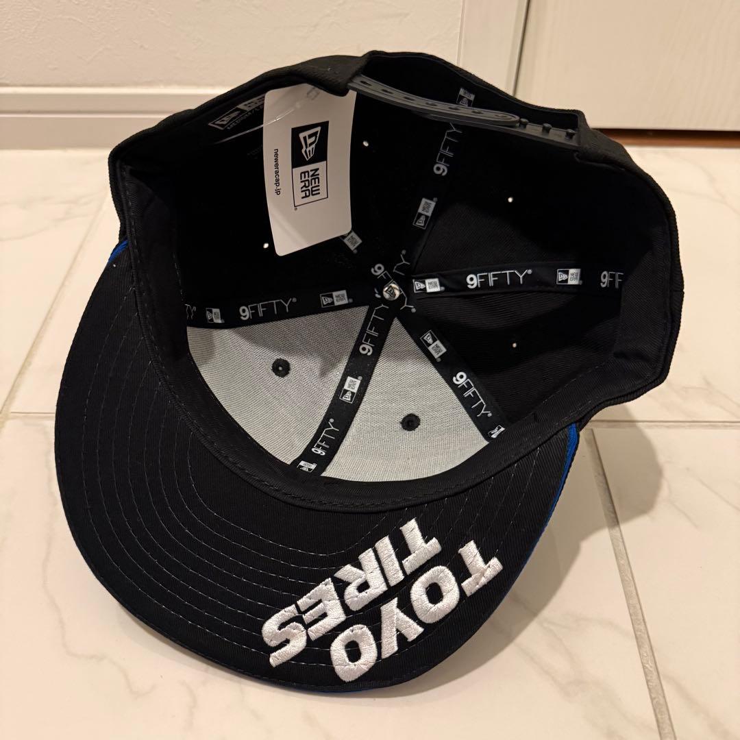 TOYO TIRES × New era ブラックキャップ　帽子　black 黒