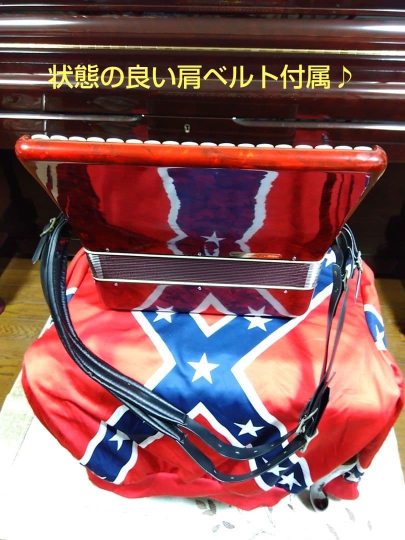 【即演奏可】TOMBO T32 アコーディオン 整備簡易調律済 30鍵32ベース