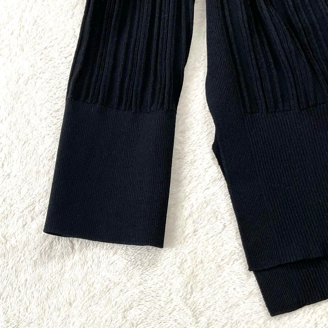 【美品】セオリーリュクス カーディガン CHIARO LEVI ブラック