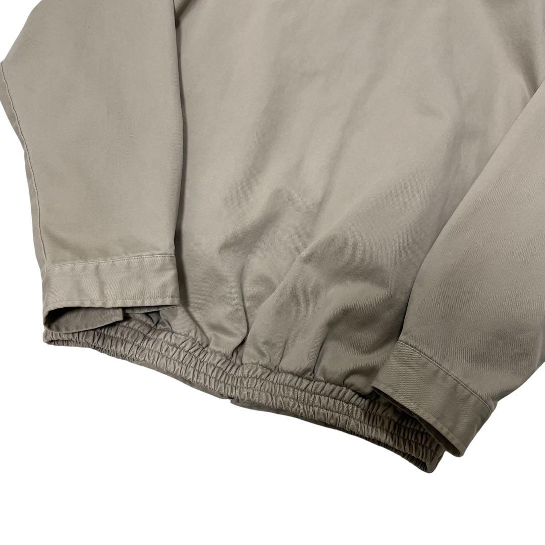【USA製】ポロバイラルフローレン スイングトップ XL ベージュ 裏地チェック