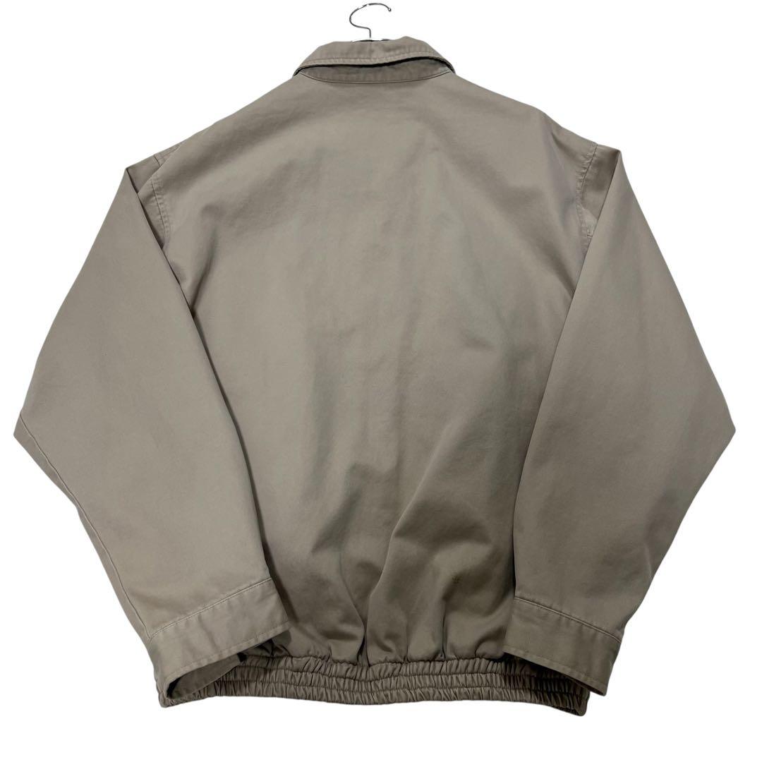 【USA製】ポロバイラルフローレン スイングトップ XL ベージュ 裏地チェック