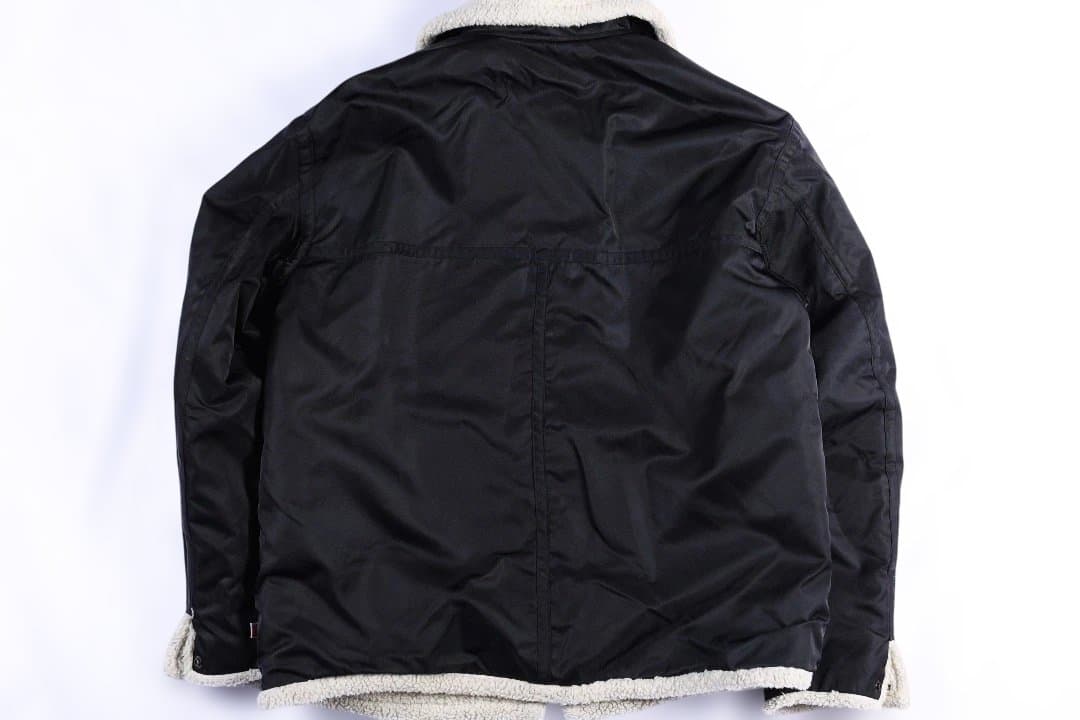 GOODENOUGH B-6 ナイロンフライトジャケット L ブラック 初期