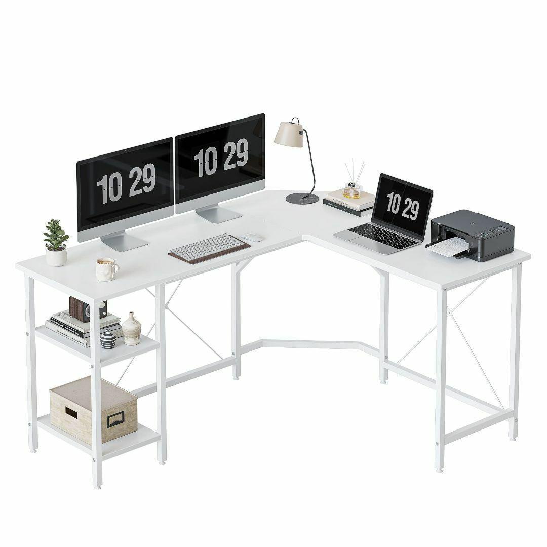 CubiCubi l字デスク 幅150cmx奥120cm パソコンデスク 送料込