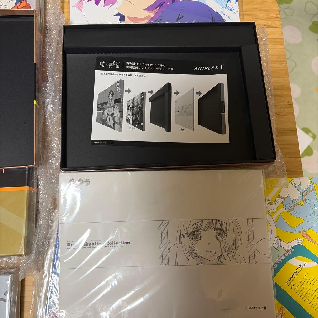 物語シリーズ　DVD複製原画セット