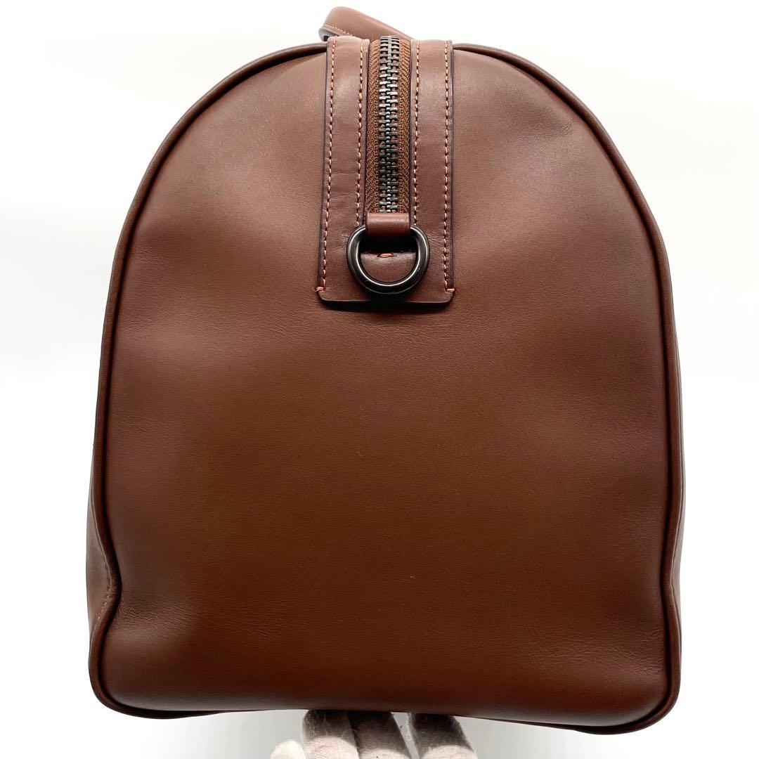 【美品】現行 コーチ ゴッサム ダッフル グラブタン レザー ボストンバッグ