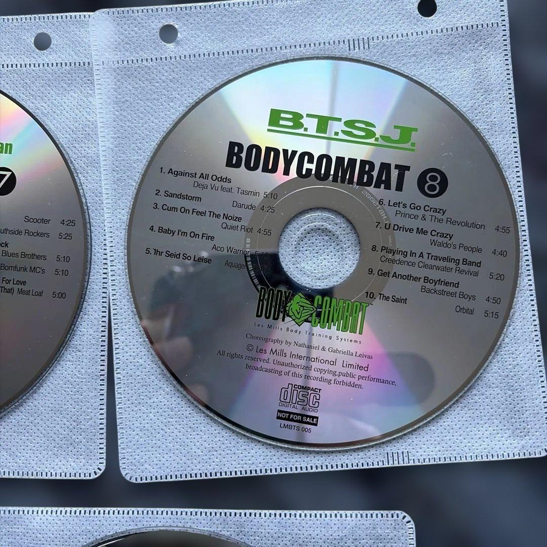 レズミルズ　ボディコンバット　6から10 CD