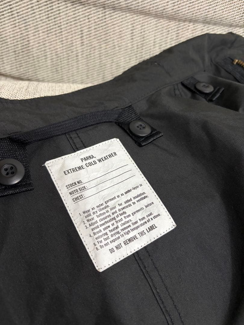 FREAK'S STORE ビッグシルエット M-65モッズコートブラック