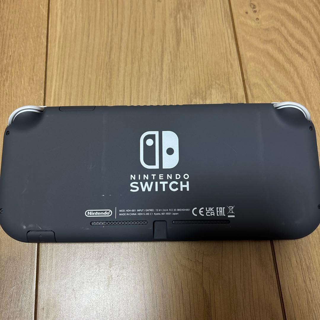 Nintendo Switch Lite グレー本体　総プレイ時間300時間未満