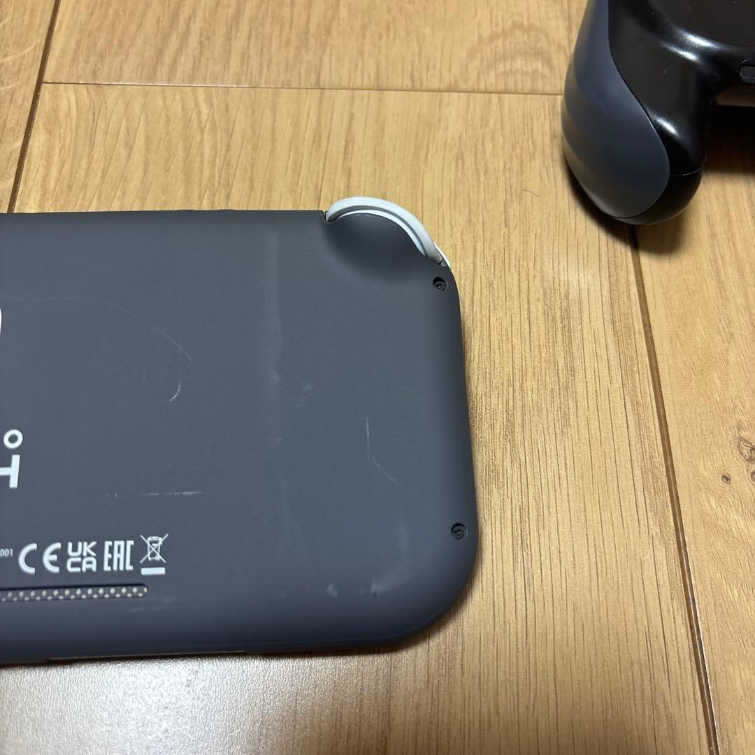 Nintendo Switch Lite グレー本体　総プレイ時間300時間未満
