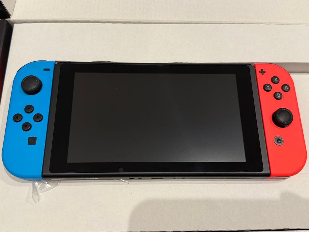 Nintendo Switch 本体 青/赤 付属品完備 Joy-Con2台付き