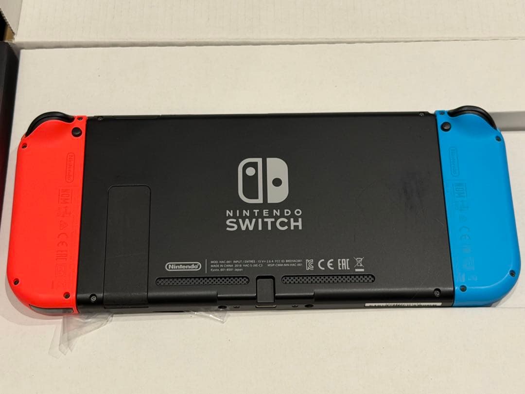 Nintendo Switch 本体 青/赤 付属品完備 Joy-Con2台付き