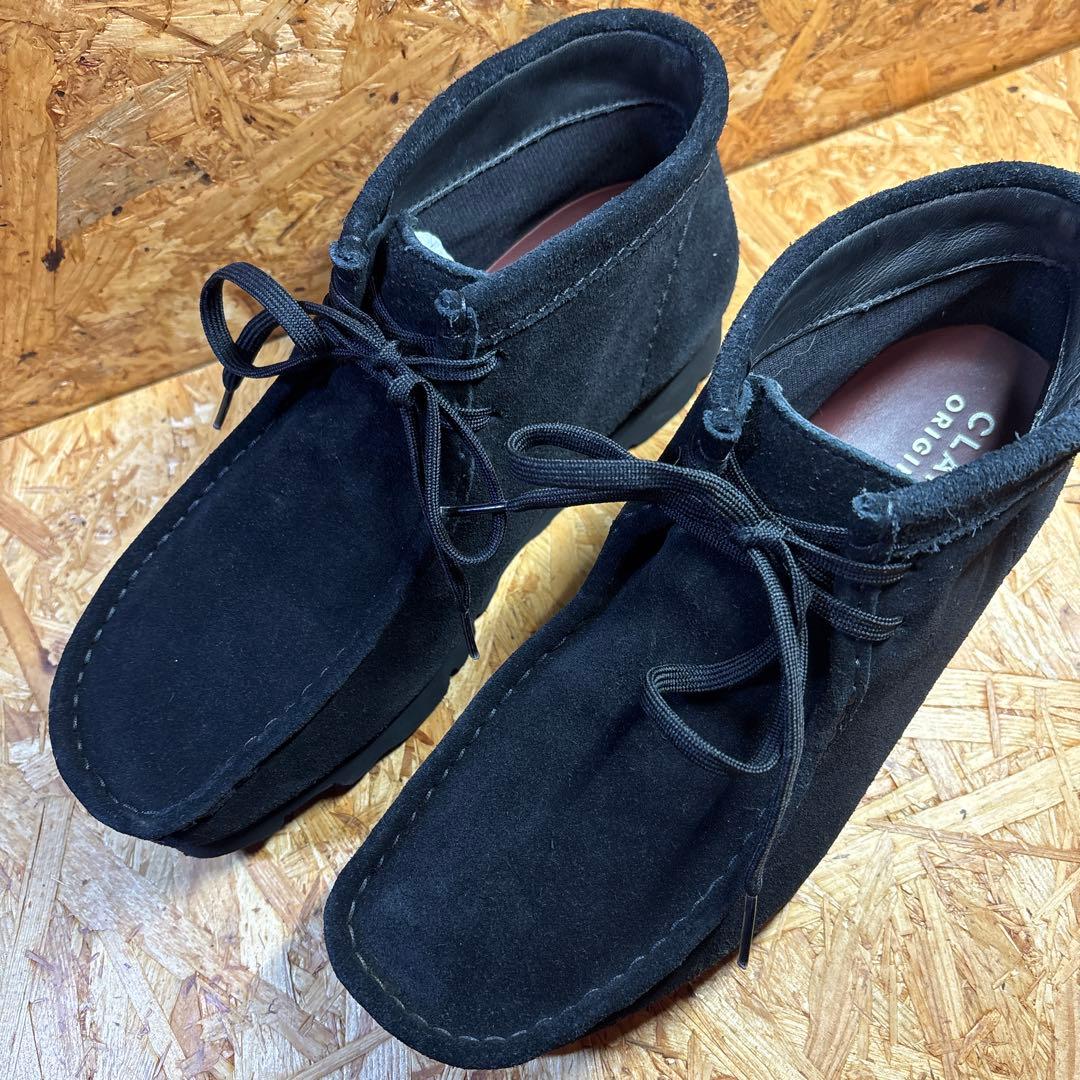【稀少・美品】CLARKS ORIGINALS ワラビー ゴアテックス ビブラム
