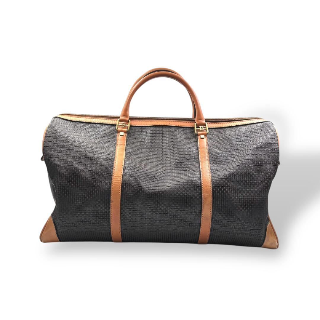 BALLY バリー　ボストンバッグ　PVC　ブラック　K148