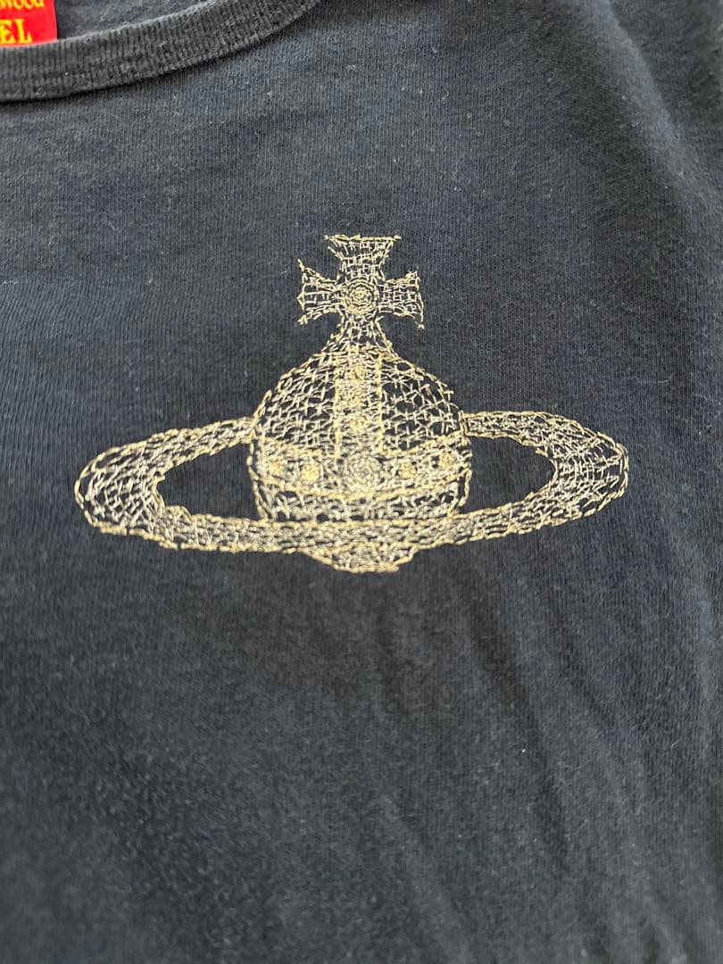 【希少】Vivien Westwood Tシャツ オーブ刺繍　REDLABEL