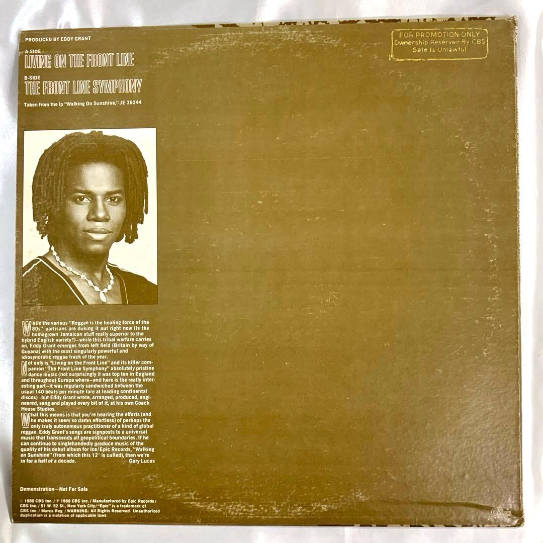 洋楽 12\" Eddy Grant Living on the Front Line