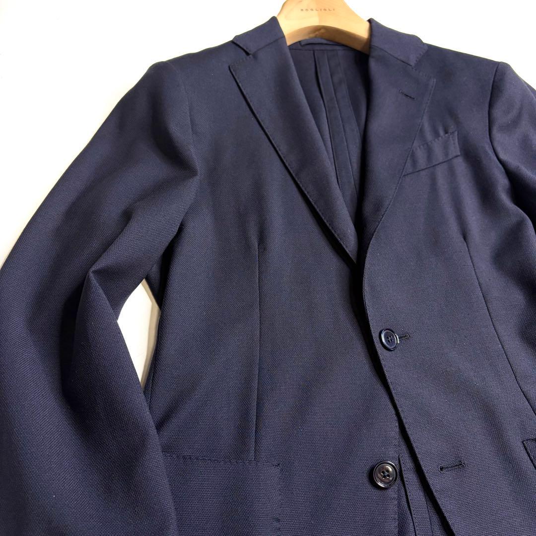 ラルディーニ EASY WEAR イージージャケット 42 ネイビー アンコン