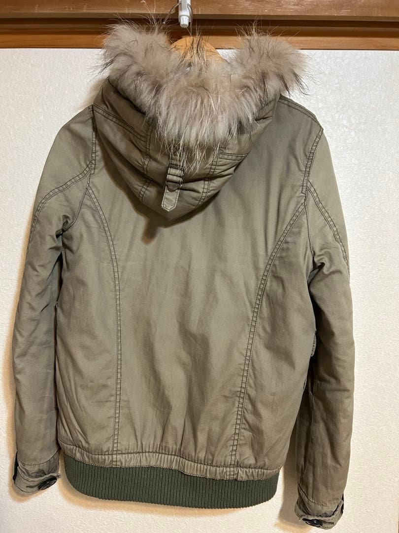 MOUSSY ミリタリージャケット　ファー