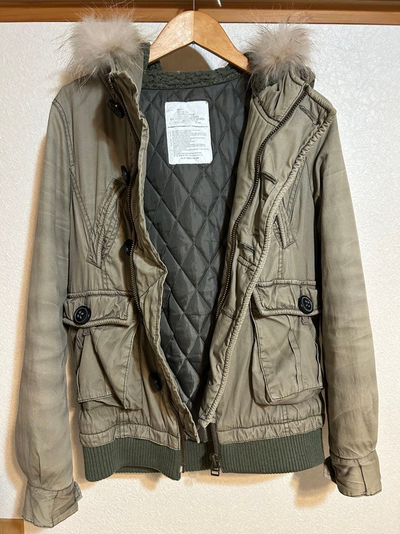 MOUSSY ミリタリージャケット　ファー