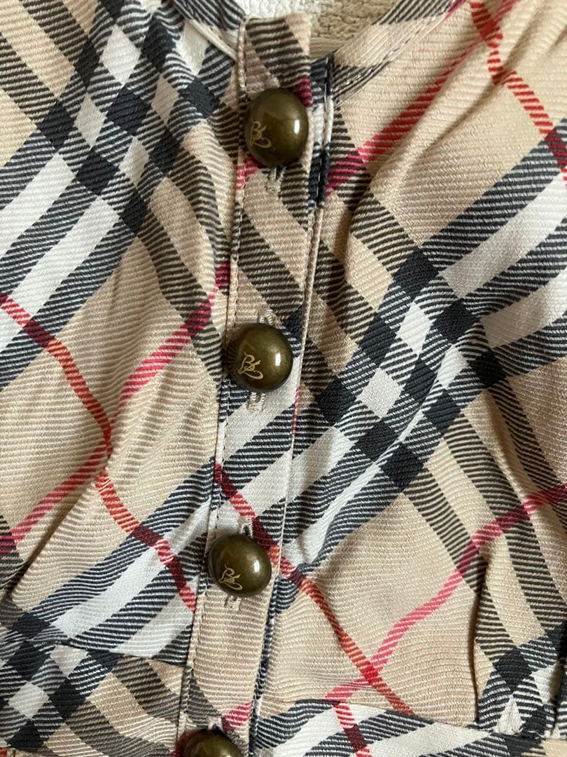BURBERRY BLUE LABEL ノバチェックキャミソール