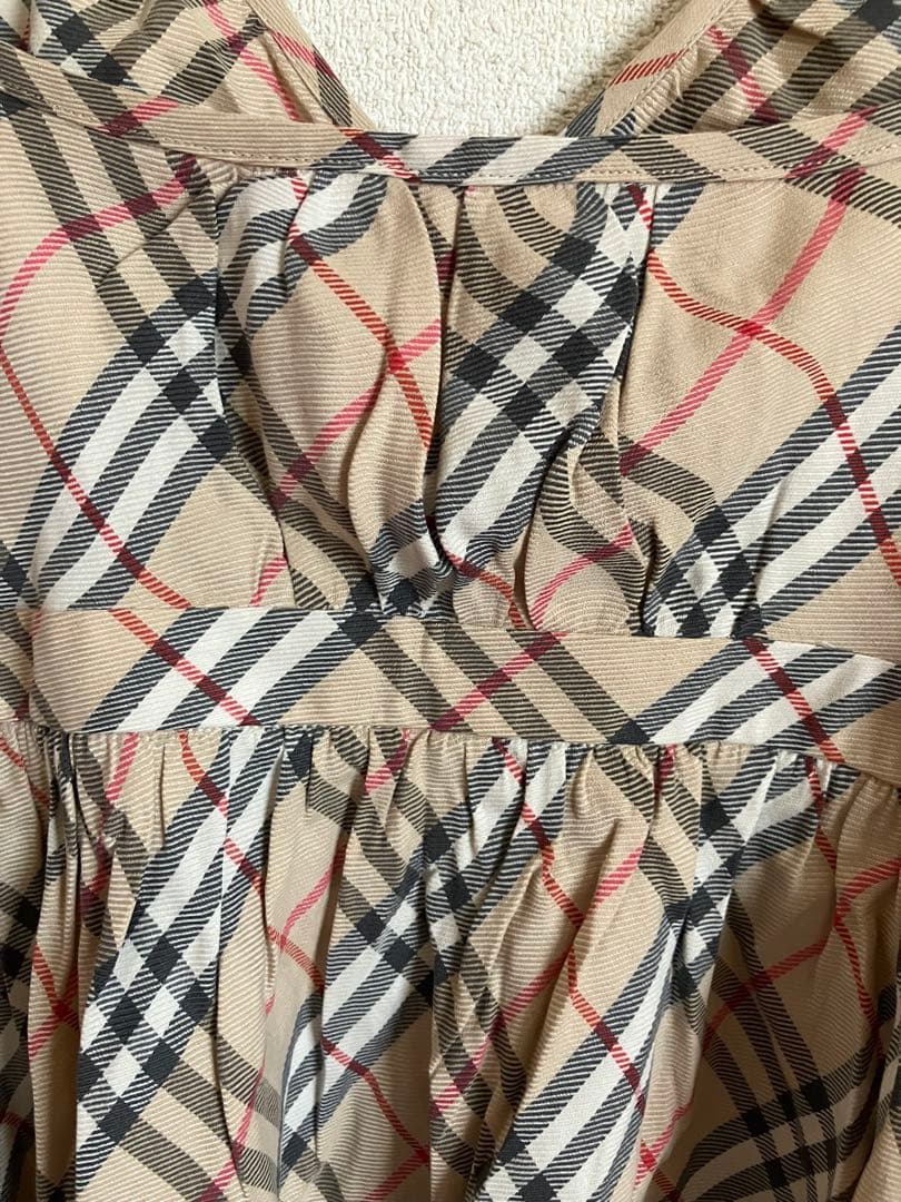BURBERRY BLUE LABEL ノバチェックキャミソール