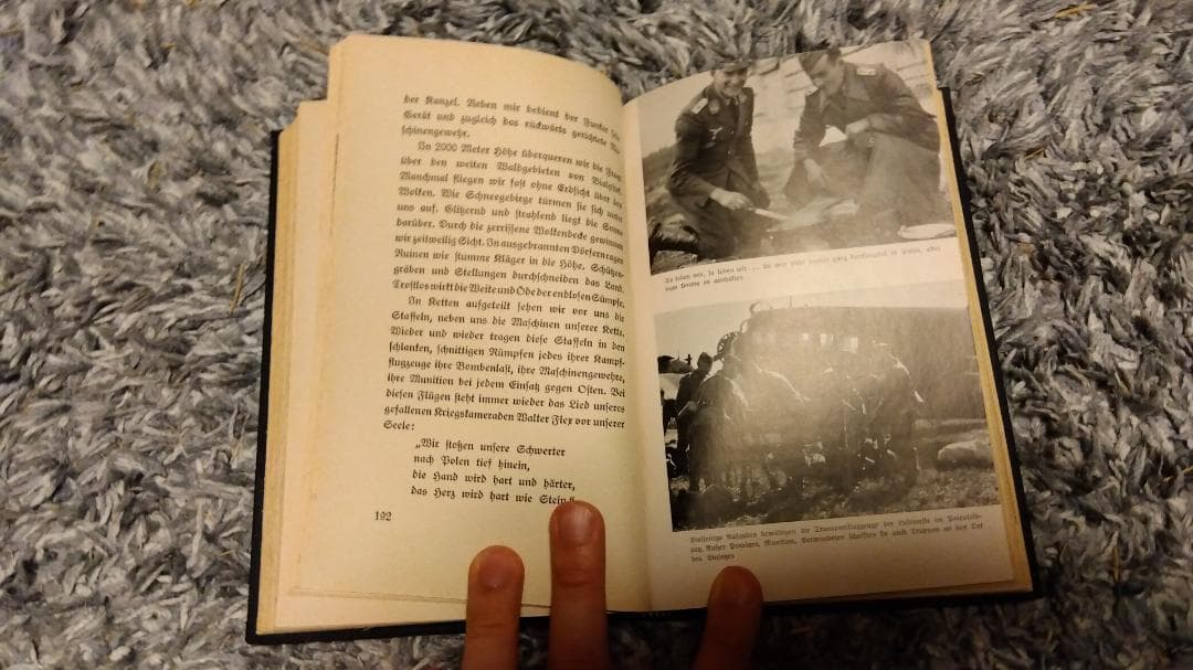 【1940年当時物】Mit Bomben und MGs über Polen