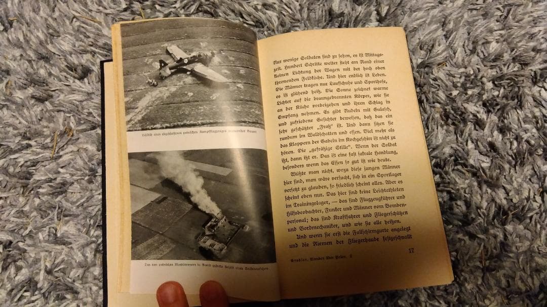 【1940年当時物】Mit Bomben und MGs über Polen