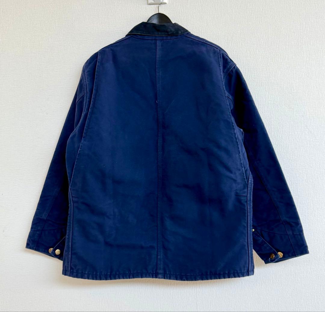 超超スペシャル 90s カーハート チョアコート 50 ネイビーブルー
