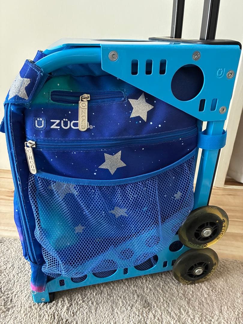 【美品】ZUCA ズーカ スポーツバッグ オーロラ 座れるキャリーケース