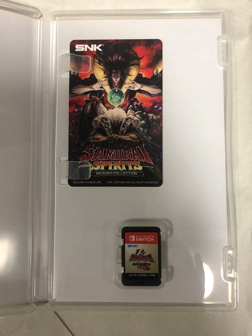 【中古】Switchソフト SNK サムライスピリッツネオジオコレクション