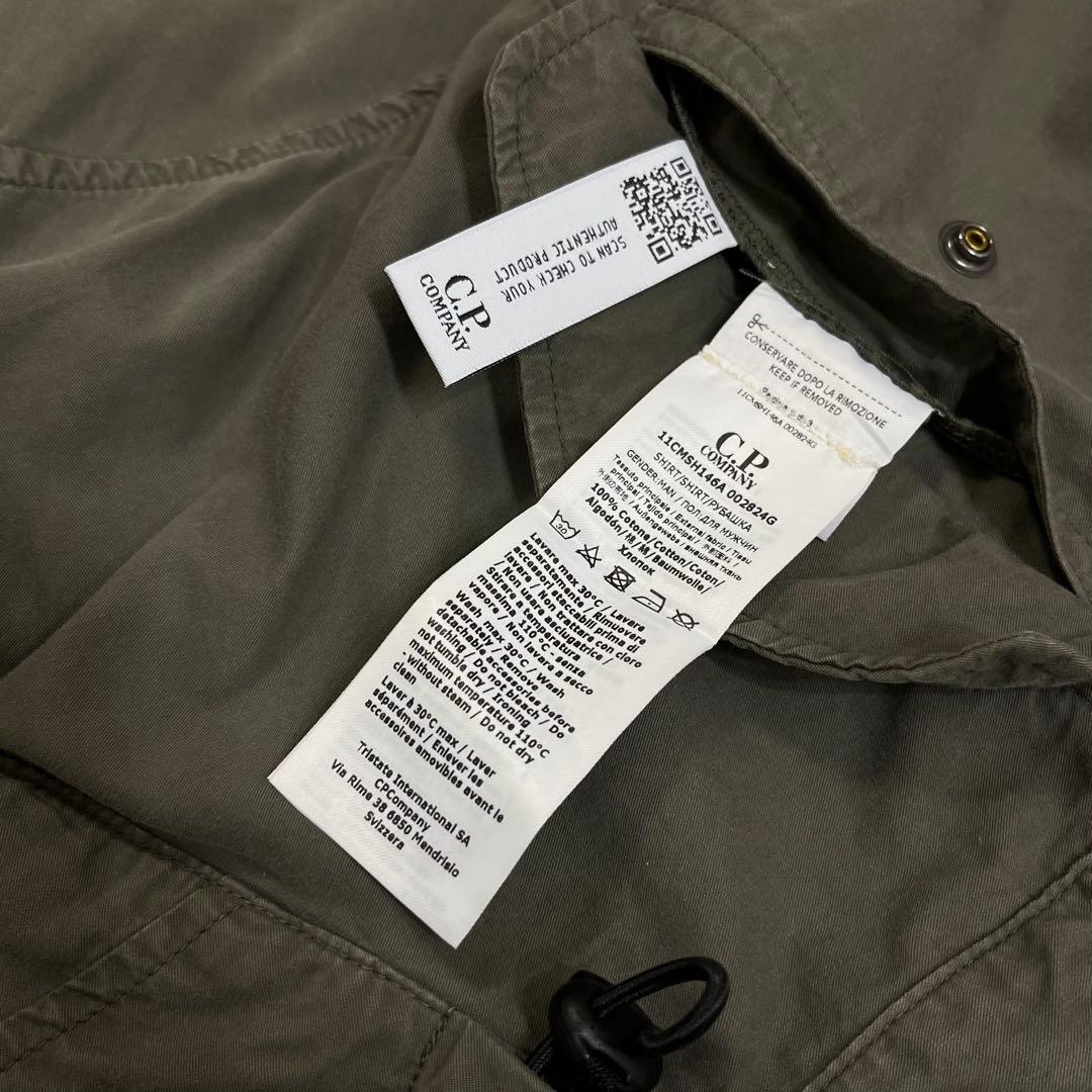 フォロー割専用 C.P.COMPANY ガーメントダイ ハーフボタン アノラック