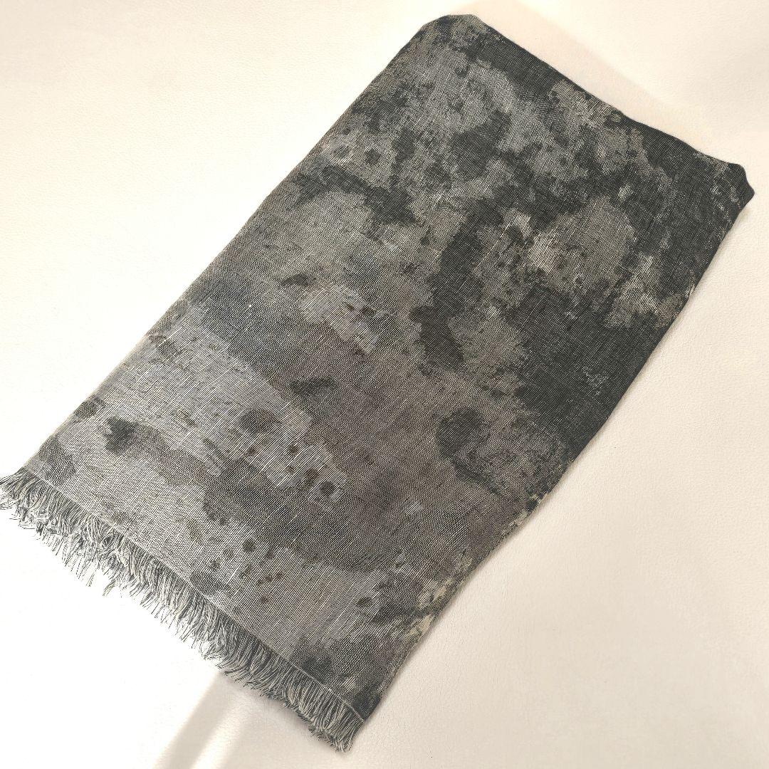 【希少】KRISVANASSCHE ストール　カシミヤ　麻　ビッグサイズ