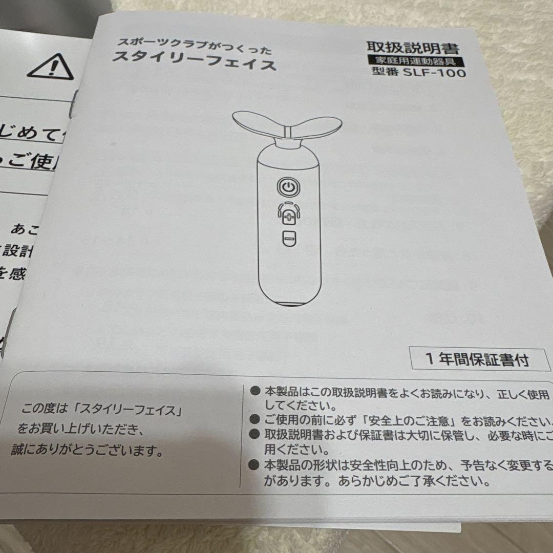 Renaissance EMS美顔器 スタイリーフェイス　シルバー