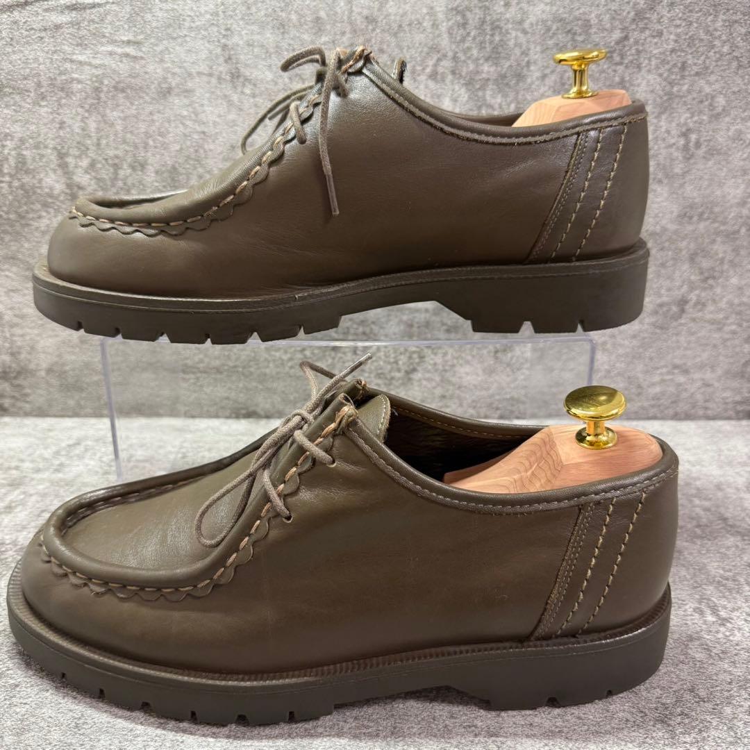 【美品】KLEMAN PADRE パドレ チロリンアンシューズ カーキ 41