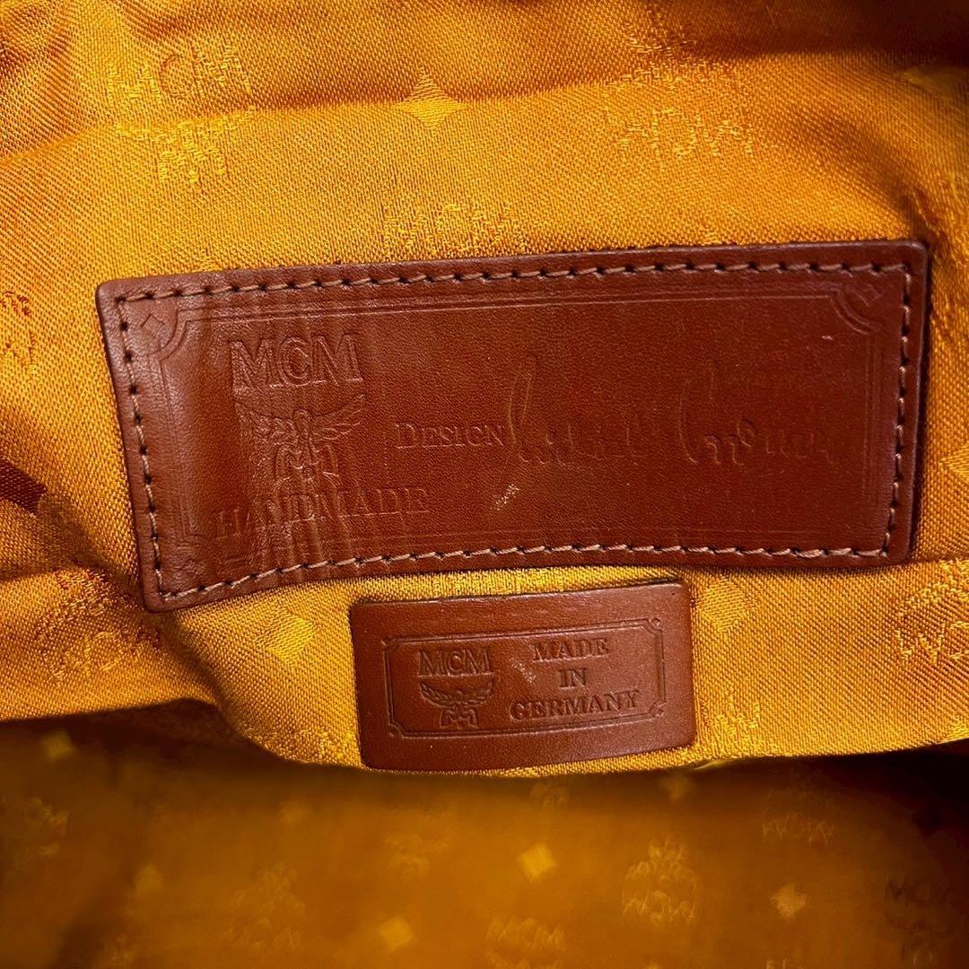 MCM ヴィセトス ボストンバッグ 2WAY 大容量