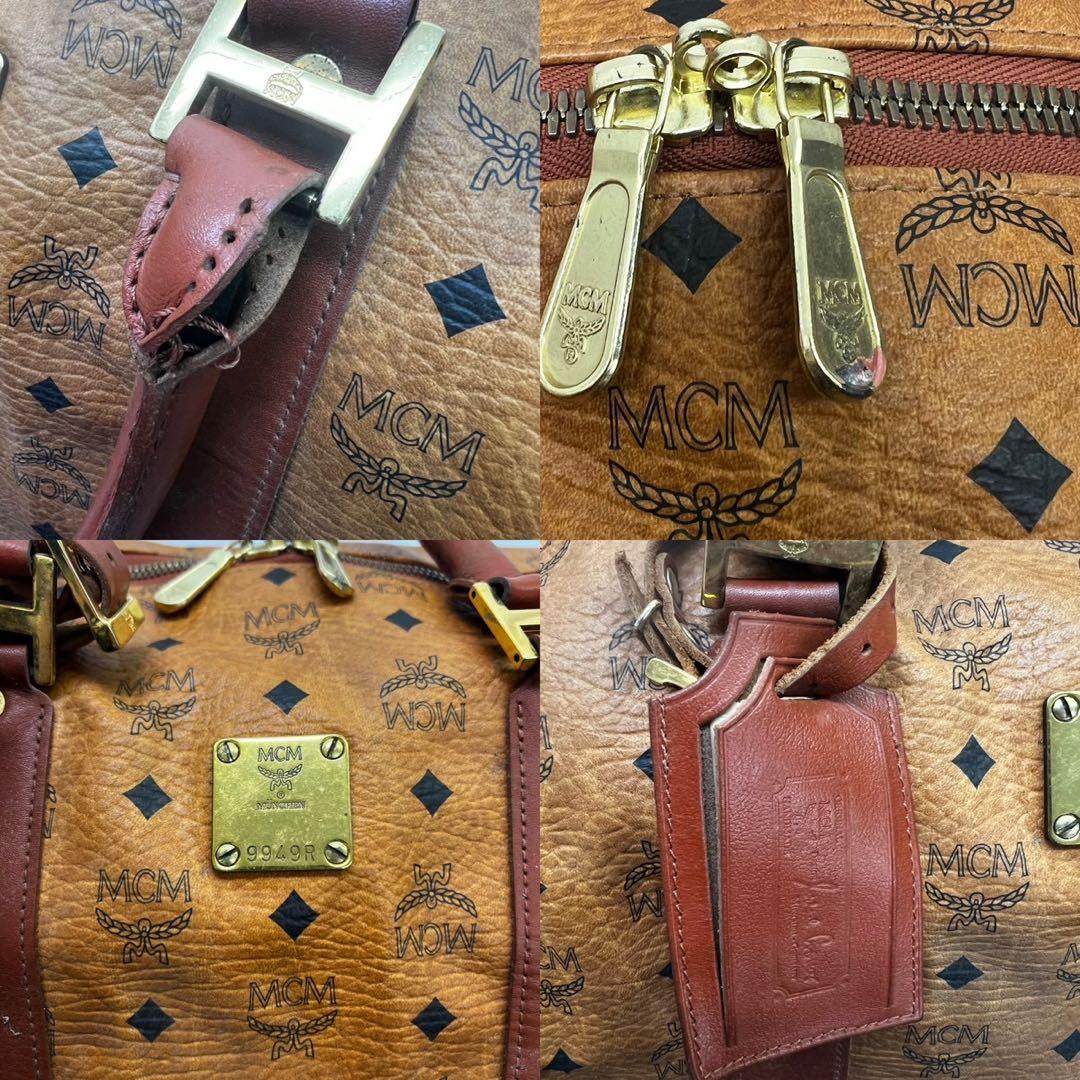MCM ヴィセトス ボストンバッグ 2WAY 大容量