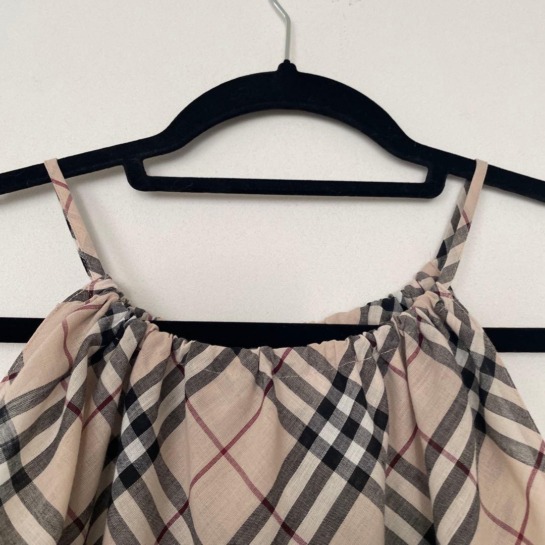 Burberry チェック柄 キャミソール