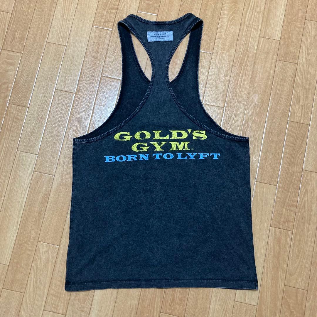 LYFT GOLD'S GYM コラボ タンクトップ黒 Mサイズ