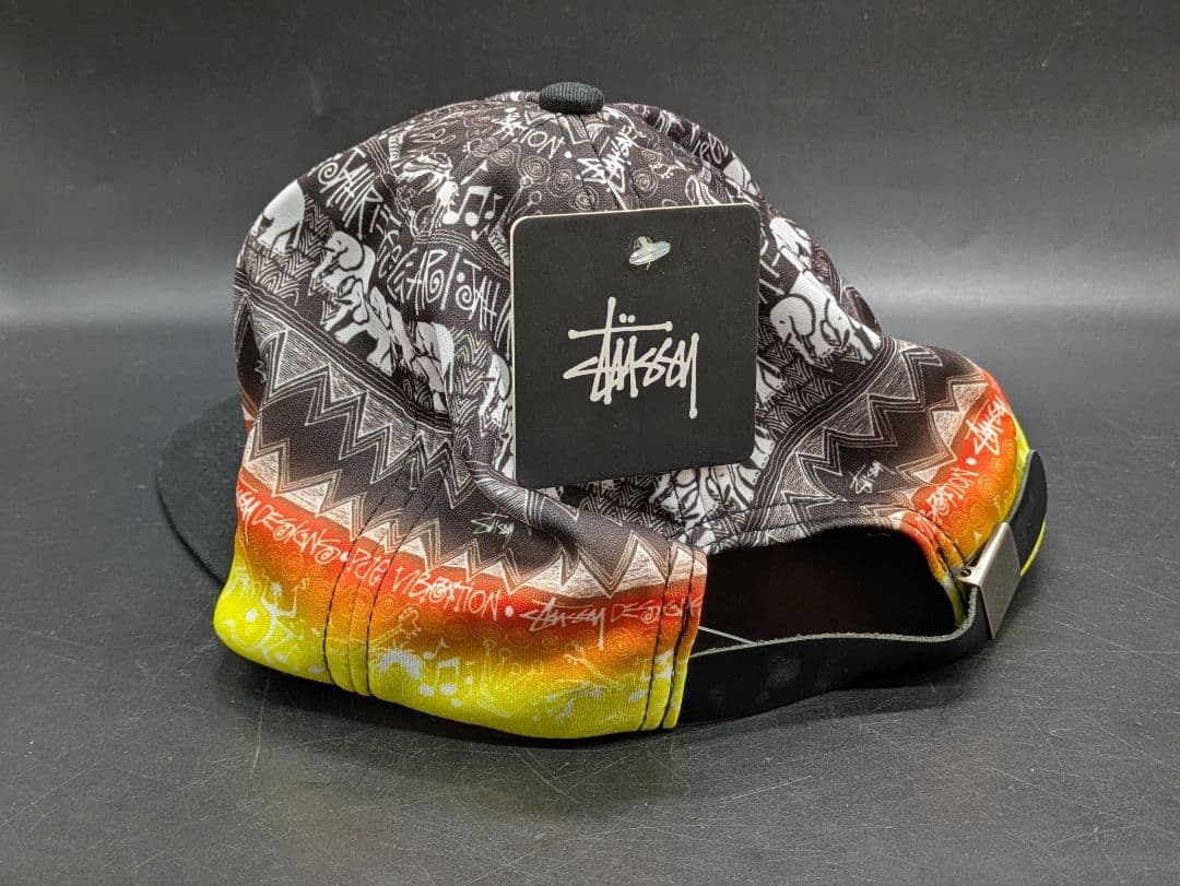 STUSSY TOM TOM FADE CAP 総柄 完売モデル ストリート