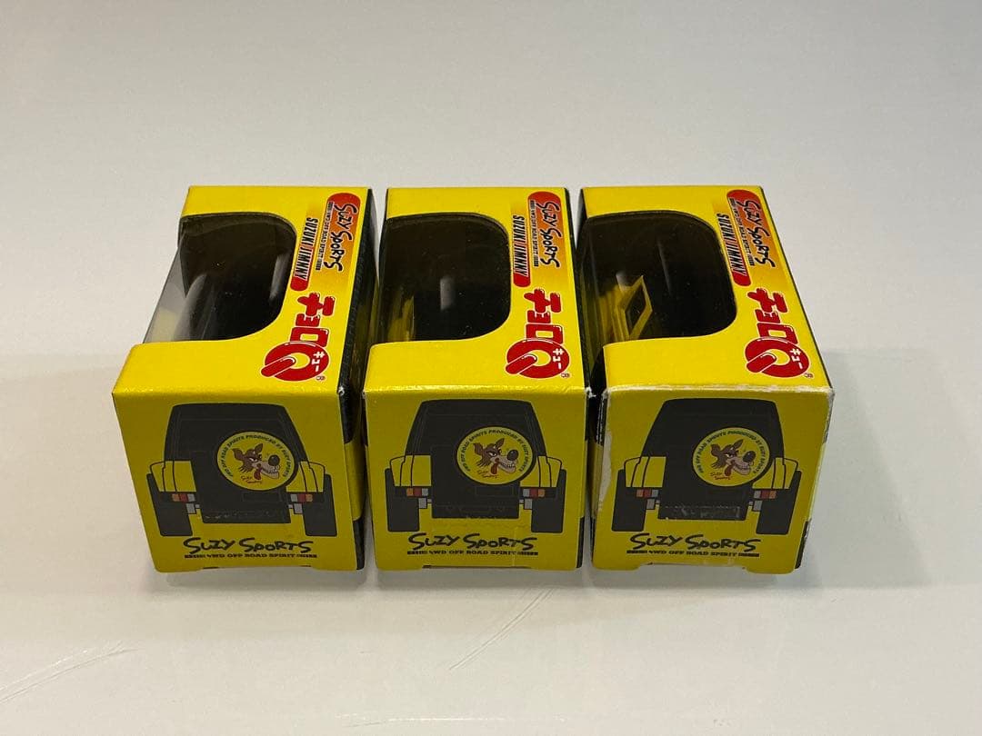チョロQ　ジムニー 3個セット【SUZY SPORTS仕様】