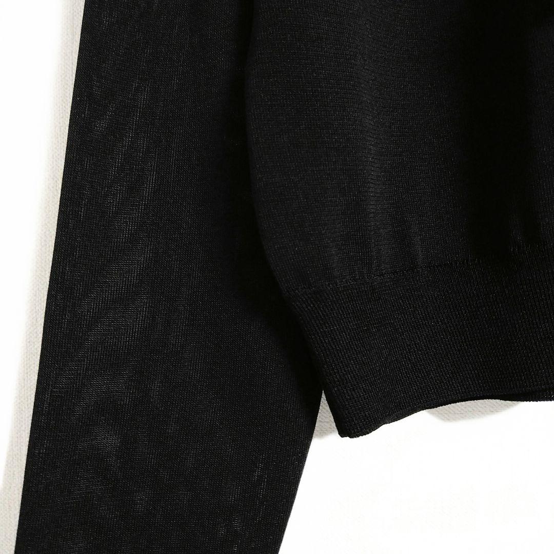 ■美品 LANVIN COLLECTION フラワーレース 襟付きカーディガン